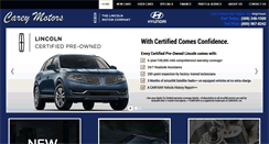 Desktop Screenshot of careymotors.com